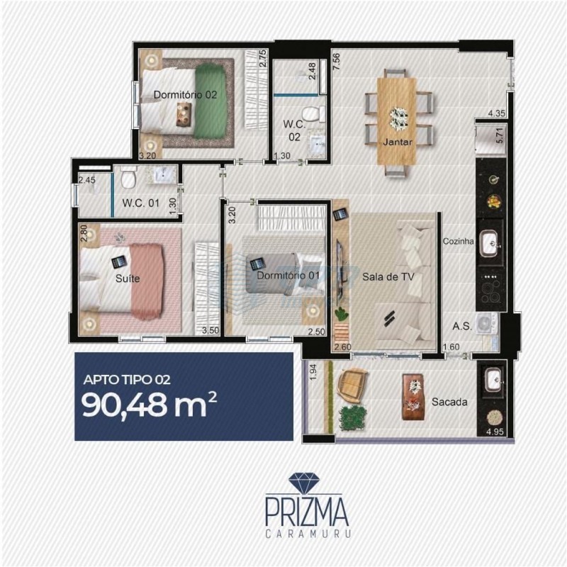 OPB Imóveis | Imobiliária em Ribeirão Preto | SP - Apartamento - Jardim Sumare - Ribeirão Preto