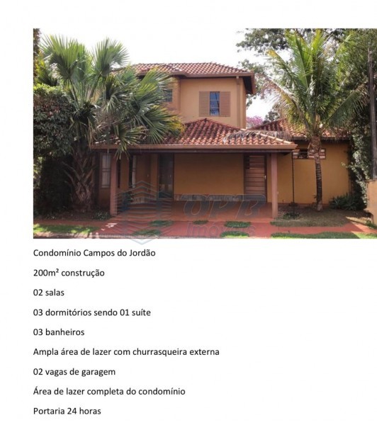 OPB Imóveis | Imobiliária em Ribeirão Preto | SP - Sobrado - Parque dos Lagos - Ribeirão Preto